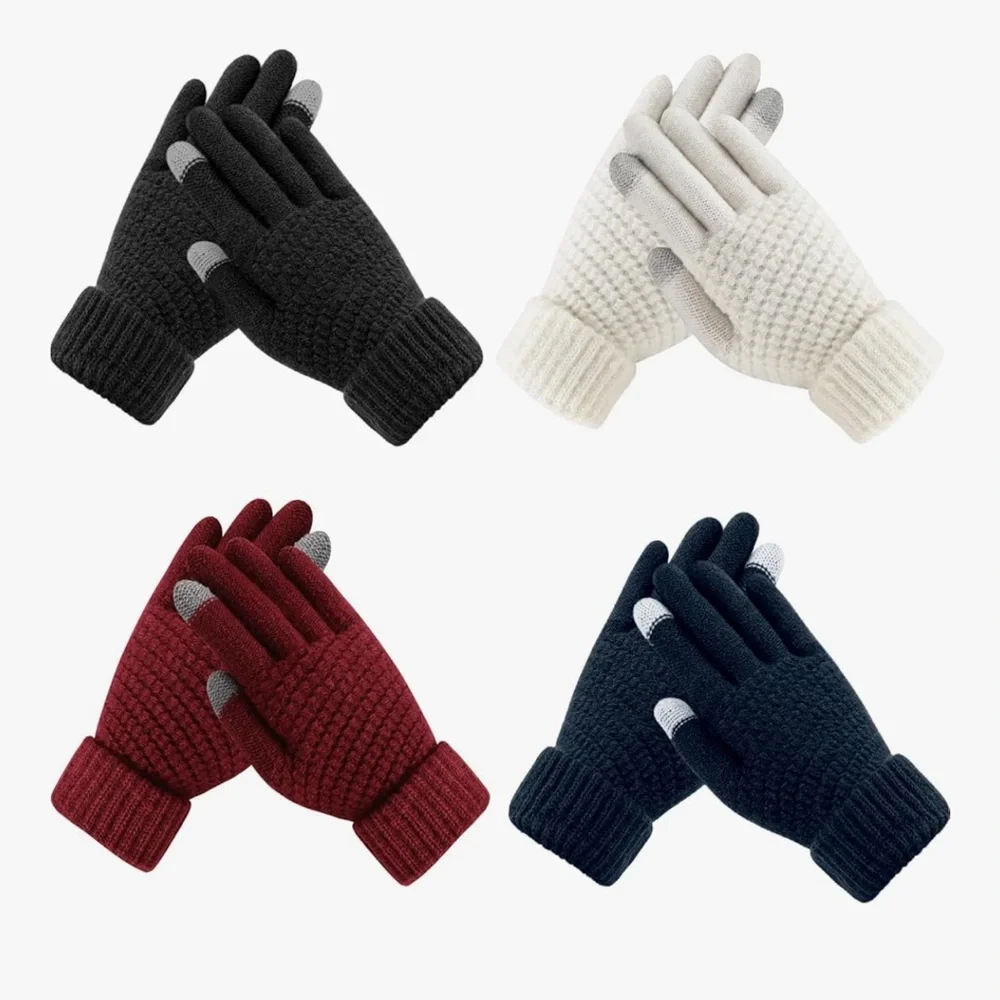 🆕 Winter Gloves for Women Touchscreen Knit Glove